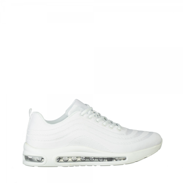 Ανδρικά αθλητικά παπούτσια Dianuz λευκά, 2 - Kalapod.gr
